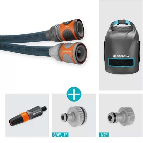 Textilní hadice Liano Xtreme 15 m - sada s taškou Gardena 18468-20