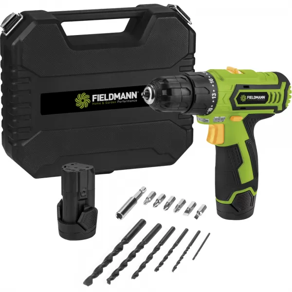 Aku vrtačka 12V 2x1,3Ah FIELDMANN FDV 10252-A