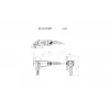 Úhlová bruska + kotouče Metabo Set WE 24-230 MVT 690869000