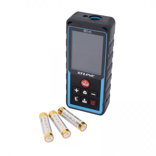 Dálkoměr laserový digitální 80 m Xtline XT130512