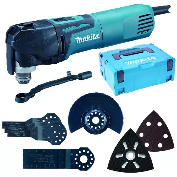 Multi Tool s příslušenstvím 320W, Makpac Makita TM3010CX5J
