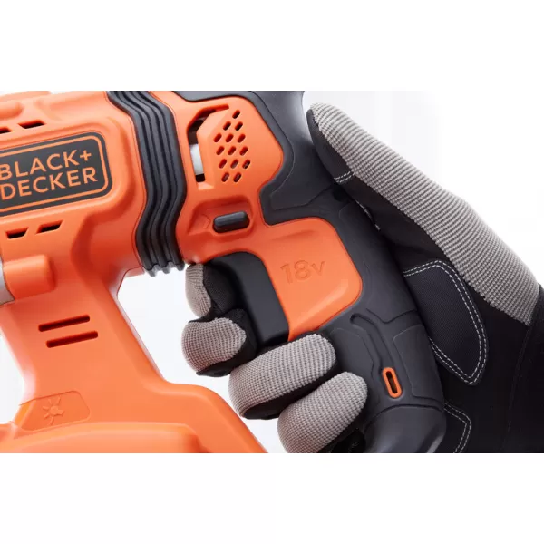 Aku kombinované kladivo 18V 2x2,5Ah v kufru Black&Decker BCD900E2K