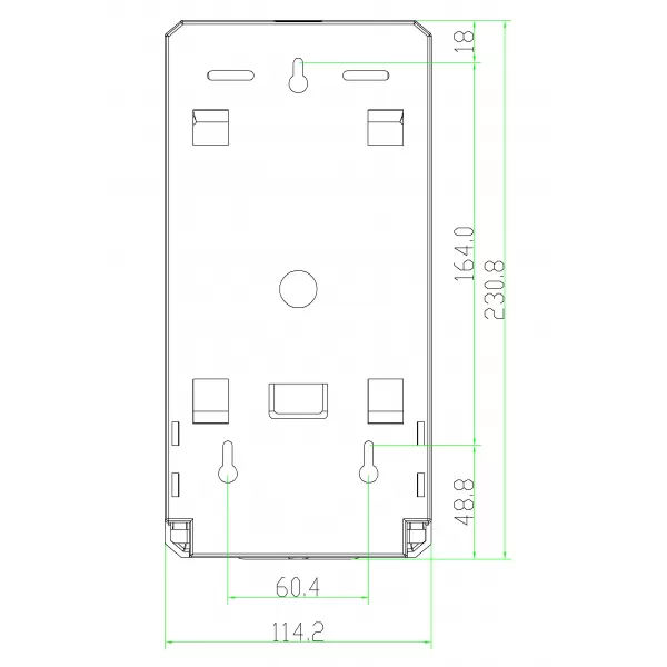 Zásobník na tekuté mýdlo 1000 ml, bílý Novaservis 69083,1
