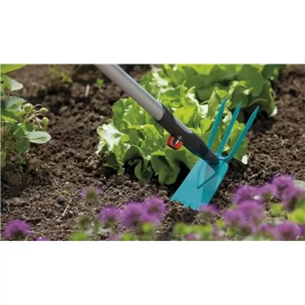 Zahradní motyčka Gardena rovný list, 3 hroty 3219-20
