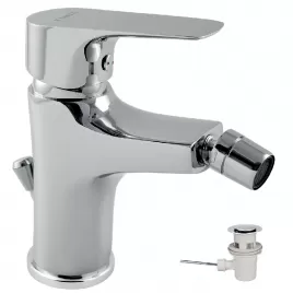 Bidetová baterie s výpustí Titania Nice chrom Novaservis 97011,0
