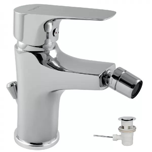 Bidetová baterie s výpustí Titania Nice chrom Novaservis 97011,0