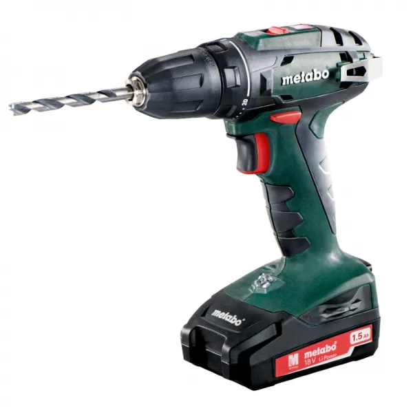 Aku vrtačka 18V 2x1,5Ah Metabo BS 18 602207550