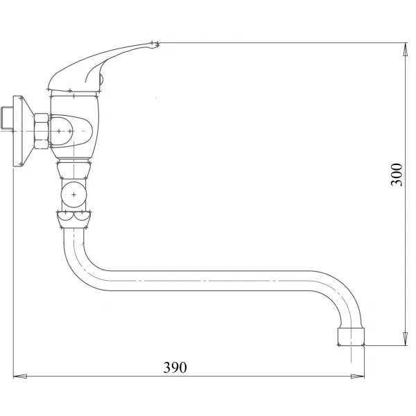 Paneláková baterie bez příslušenství 100 mm Metalia 55 chrom Novaservis 55075/1,0