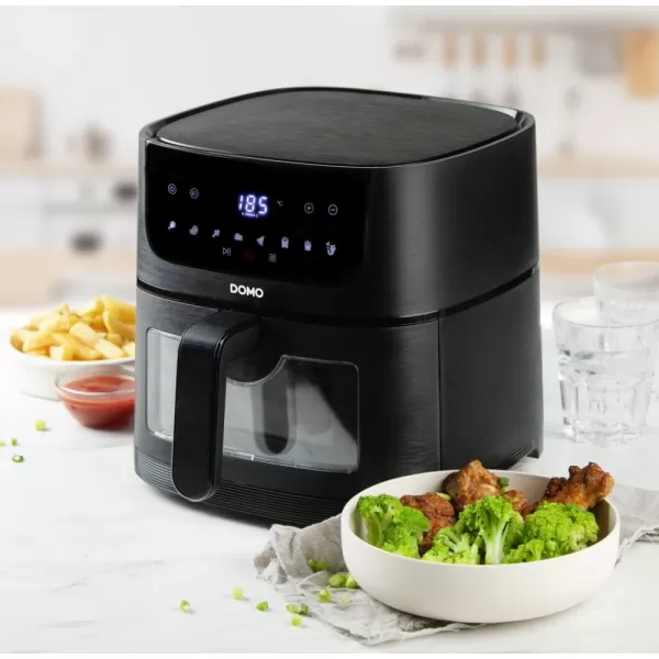 Horkovzdušná fritéza 4 l s průzorem DOMO DO542FR