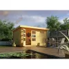 Dřevěný domek KARIBU BASTRUP 8 (78679) natur LG2845