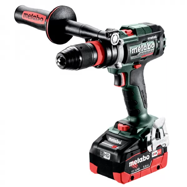 Aku vrtačka 18V/2x5,5Ah LiHD BS 18 LTX-3 BL Q I Metabo 603180660