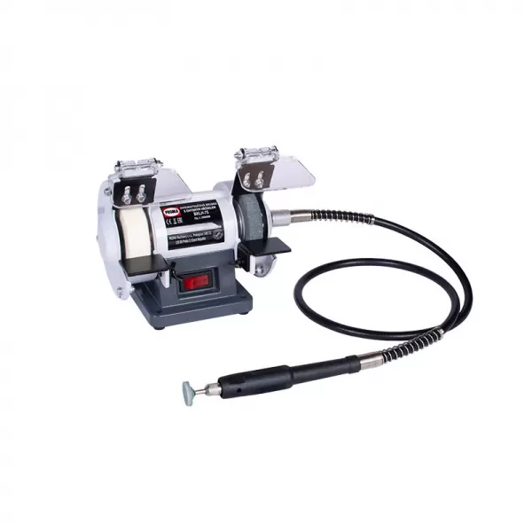 Dvoukotoučová bruska s ohebnou hřídelí Proma BKLH-75