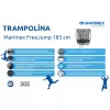 Trampolína Marimex FreeJump 183 cm + ochranná síť a kotvící sada ZDARMA Marimex 19000106