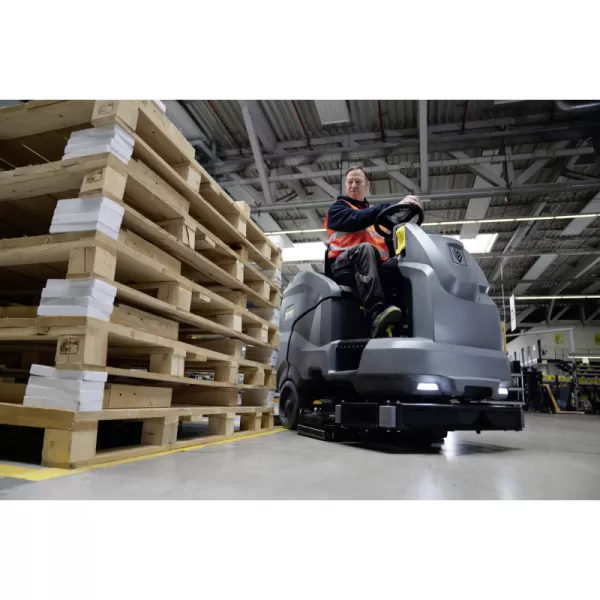 Podlahový mycí stroj s odsáváním B 200 R Bc+D110+ DOSE+Rins+Majáček Kärcher 1.246-206.0