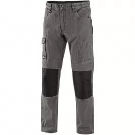 Kalhoty Canis jeans NIMES III, pánské, šedo-černé