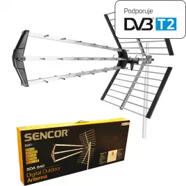 Venkovní anténa SENCOR SDA-640 4G DVB-T2