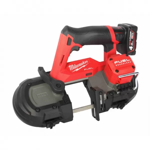 Aku kompaktní pásová pila M12 FUEL™ 64 mm 12V 1x4,0Ah Milwaukee M12FBS64-402C