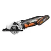 Aku kompaktní ponorná pila 20V 1x2,0Ah 85mm Powershare Worx Orange WX527