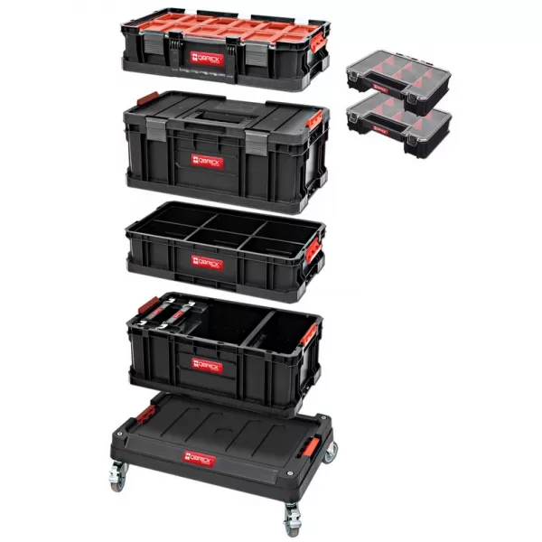 Set boxů Qbrick TWO Cart s podvozkem 7v1 QBRICK P90618