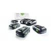 Napájecí sada FESTOOL 18V 4x4,0/TCL 6 DUO 577104