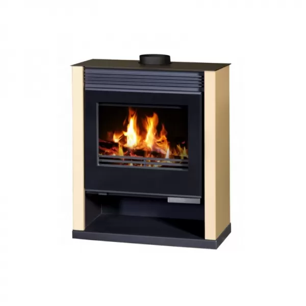 Krbová kamna slonová kost Rubin Lux VICTORIA 7144