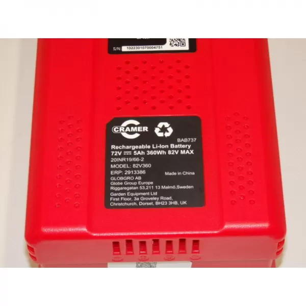 Akumulátor 82V 5Ah 82V360 CRAMER