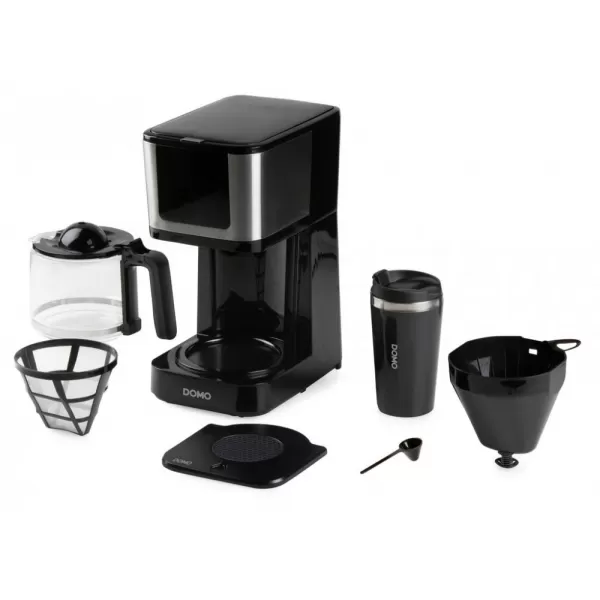 Překapávač na kávu 2v1 s termohrnkem DOMO DO733K