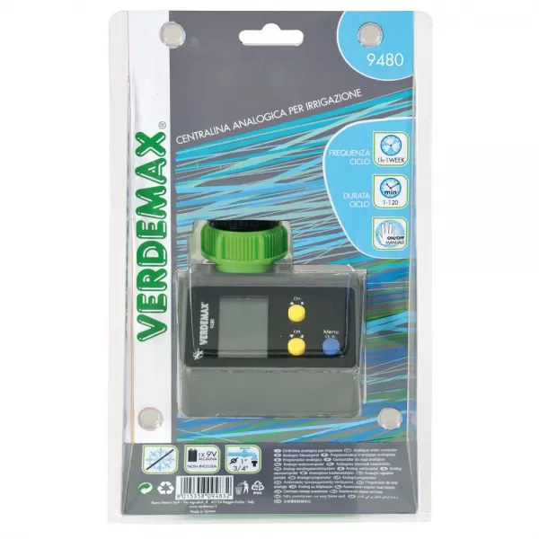 Digitální zavlažovací počítač VERDEMAX 9480