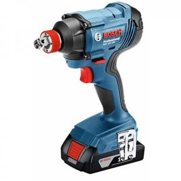 Aku sada Bosch GDX 180-LI + GSR 18V-50 + 2×5,0Ah 0615990N3F