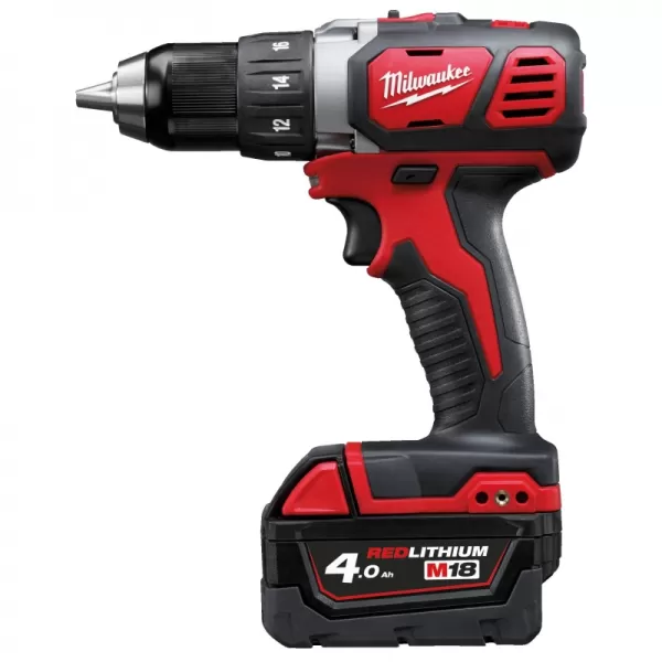 Aku kompaktní vrtací šroubovák M18™ 18V/2x4,0Ah Milwaukee M18BDD-402C