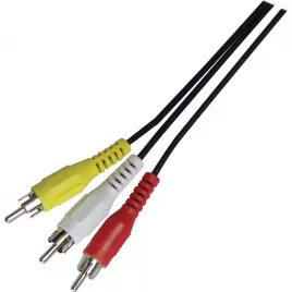 Cinch kabel 3xRCA M - 3xRCA M P SENCOR SAV 107-015