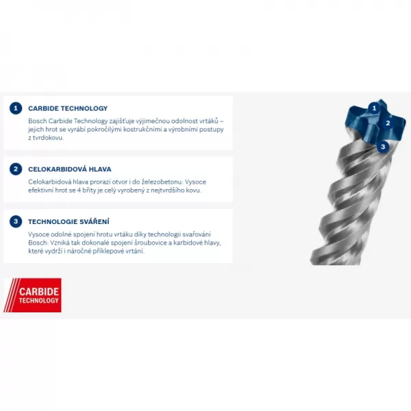 Vrták do kladiv EXPERT SDS max-8X, 12 × 600 × 740 mm Bosch 2608900203