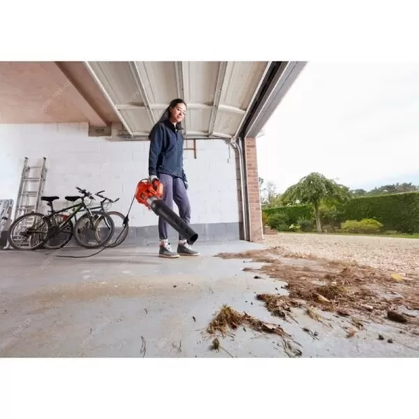 Elektrický zahradní fukar s axiálním ventilátorem 1850W Black&Decker BEBL185