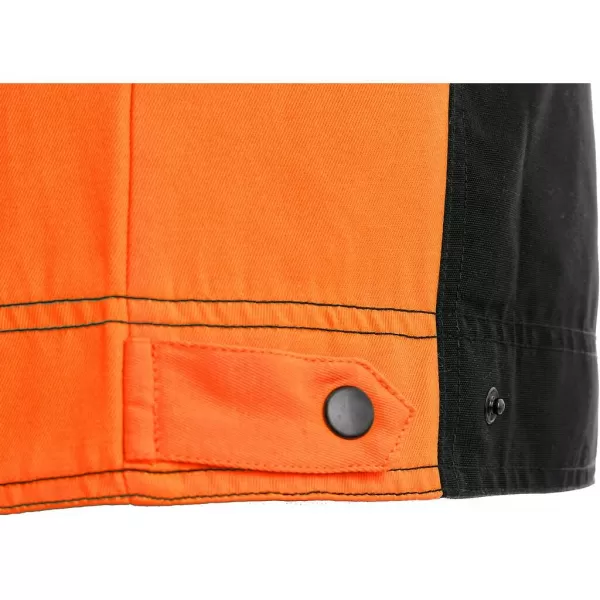 Blůza Canis CXS SIRIUS BRIGHTON, černo-oranžová