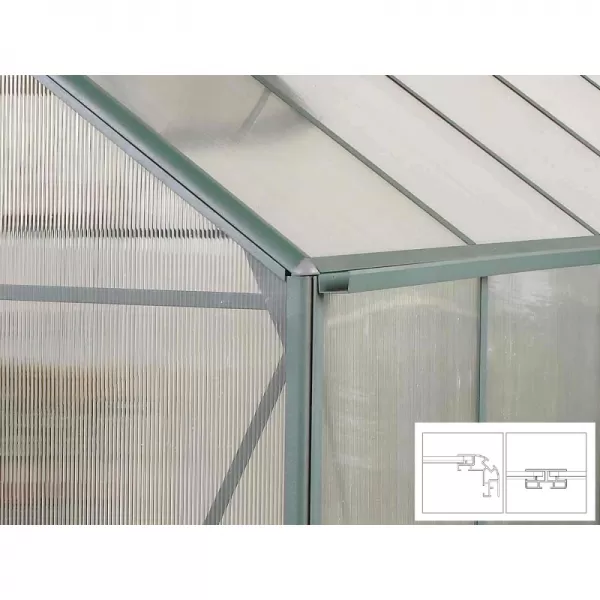 Skleník VITAVIA TRITON 5000 PC 4 mm zelený LG3668