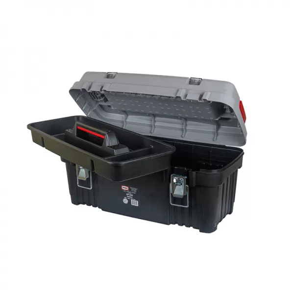 Kufr s hliníkovým držadlem a zámky PROMA KP-25O