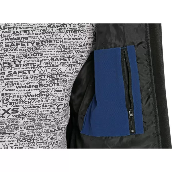 Bunda Canis CXS STRETCH, pánská, softshell, tmavě-modrá