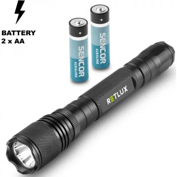 Svítilna 5W T6 2xAA ALU RETLUX RPL 111