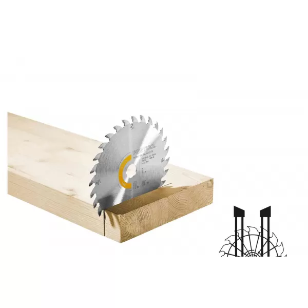 Pilový kotouč do okružních pil WOOD UNIVERSAL HW 168x1,8x20 W28 FESTOOL 205764