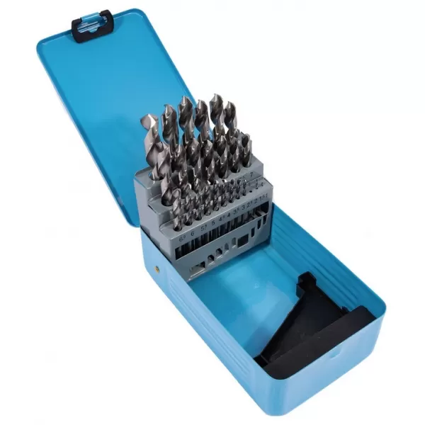 Sada vybrušovaných vrtáků do kovu HSS-G 25 dílů XTLINE XT34025