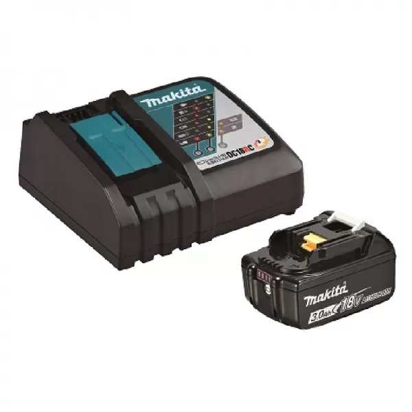 Sada Li-ion LXT 18V 3,0Ah BL1830B + DC18RC Makita 191A24-4