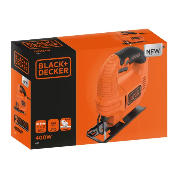 Kompaktní přímočará pila 400W Black&Decker KS501