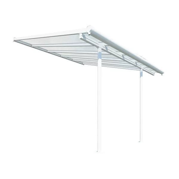 Hliníková (montovaná) pergola Palram Sierra 3000 bílá 3 x 3
