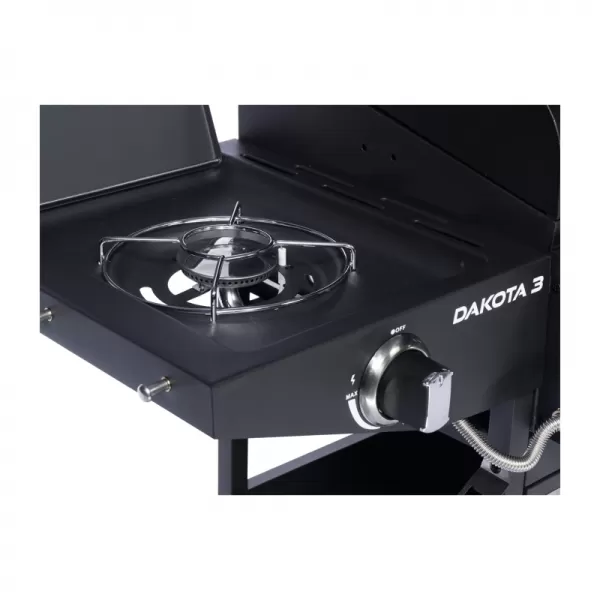 Plynový gril Dakota III s bočním vařičem Activa 19784GD