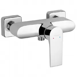 Nástěnná sprchová baterie bez příslušenství ALGEO SQUAR chrom Novaservis 82061/1,0