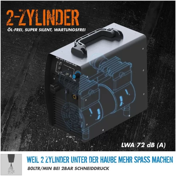 Plazmová řezačka GPS-K AIR CUT 40 AK Güde 20095