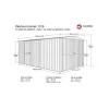Domek GLOBEL 1019 ANTRACIT LG2531