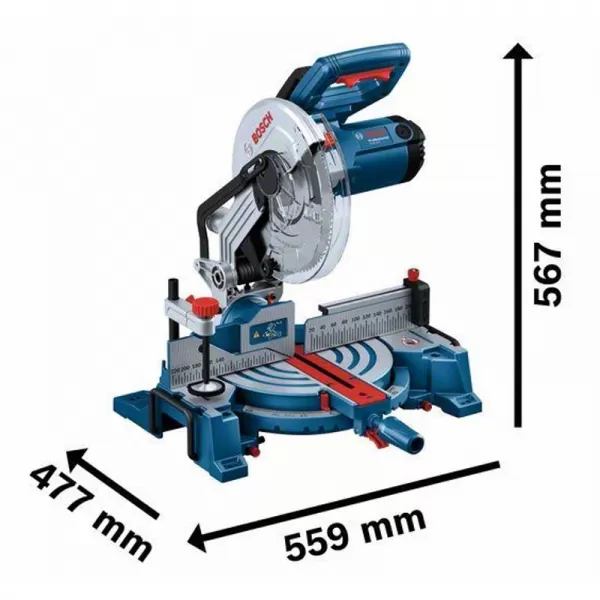 Kapovací a pokosová pila Bosch GCM 254 0601B52000