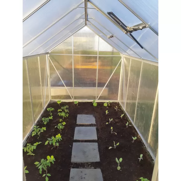 Skleník VITAVIA TARGET 6200 PC 4 mm stříbrný