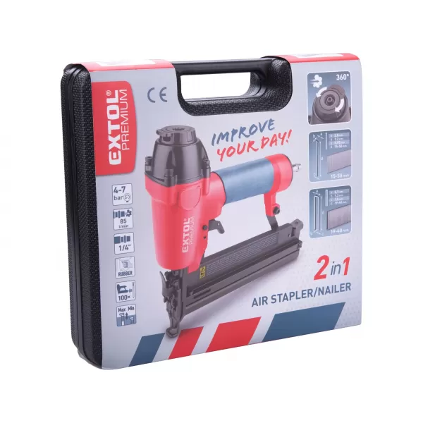 Pneumatická hřebíkovačka / sponkovačka Extol Premium 8865040